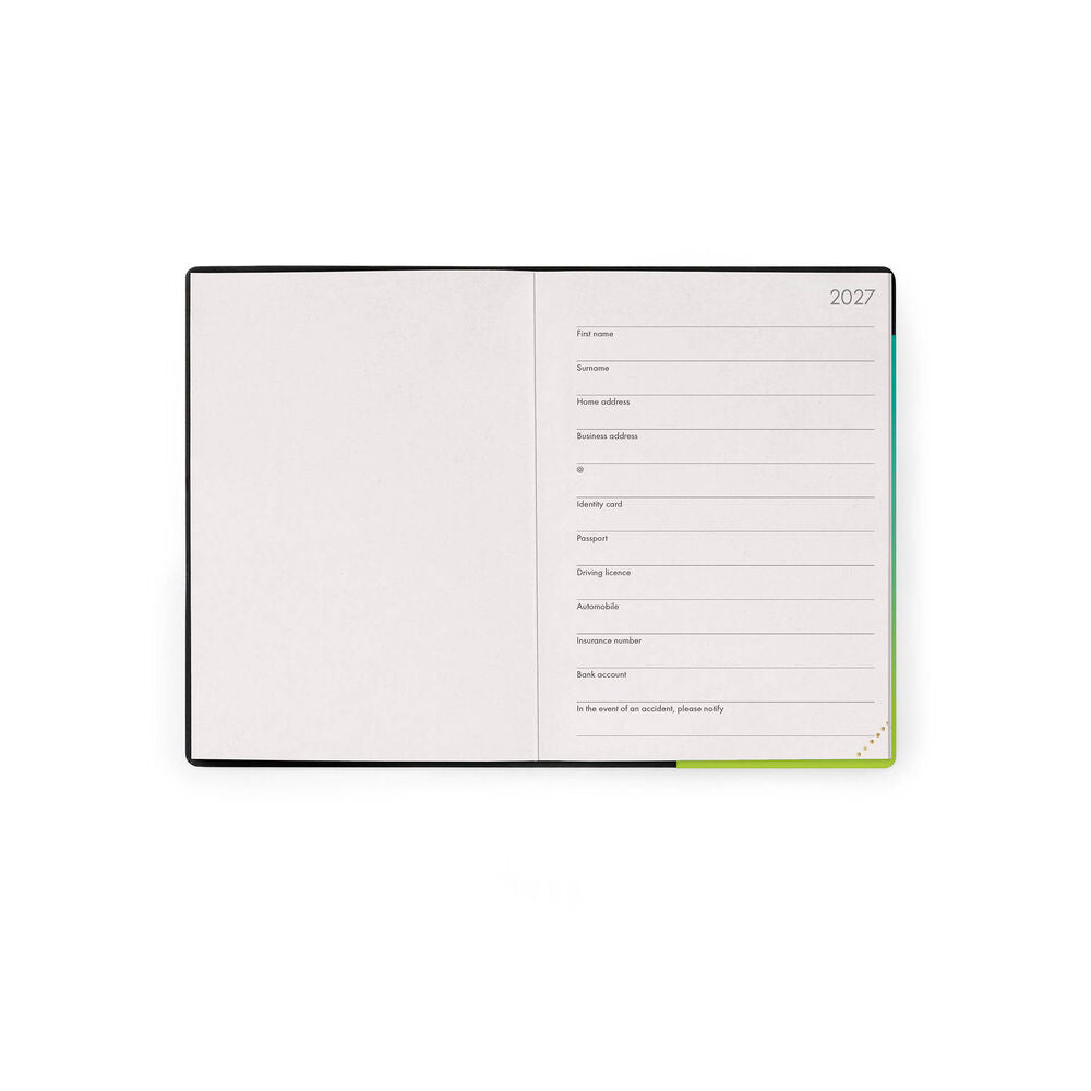 Legami Agenda Giornaliera Small 2027 Shades of Green immagine 2
