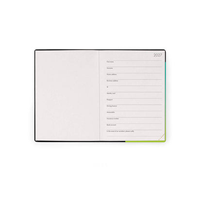 Legami Agenda Giornaliera Small 2027 Shades of Green immagine 2
