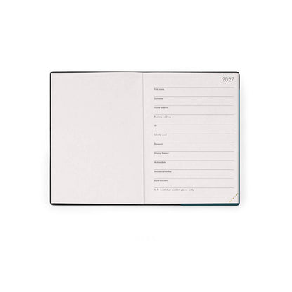 Legami Agenda Giornaliera Small 2027 Deep Teal, foto 2