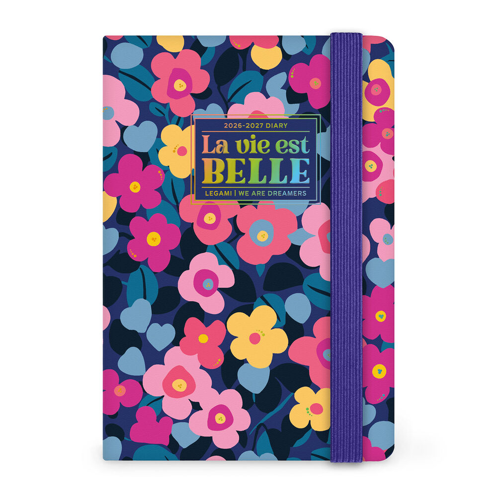 Legami Agenda Settimanale Fotografica Small 16 Mesi 2026/2027 Flowers, foto 1