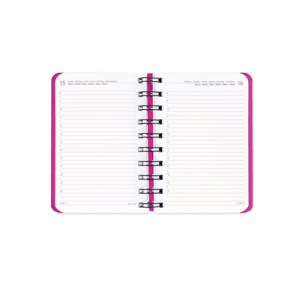 Agenda Legami Flowers Spiralata Small 2027, foto 3