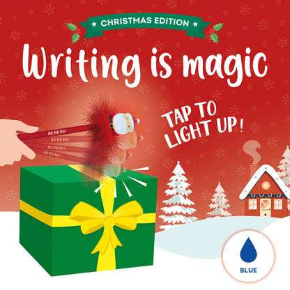 Legami Writing Is Magic Penna Luminosa a Sfera Babbo Natale foto originale 2