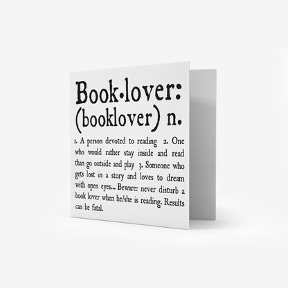 Legami Bigliettino Booklover 7 x 7 cm