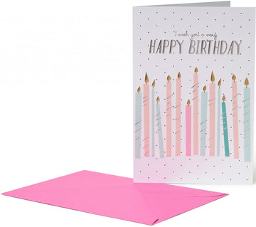Legami Biglietto di compleanno Happy Birthday Candles