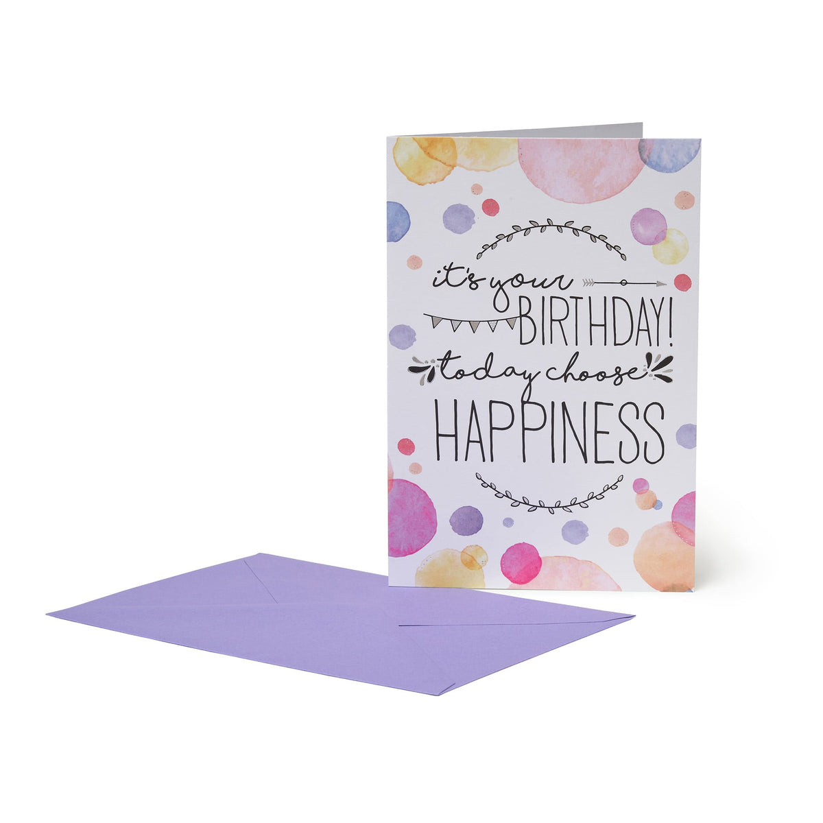 Legami Biglietto di compleanno Happiness 11,5 x 17 cm