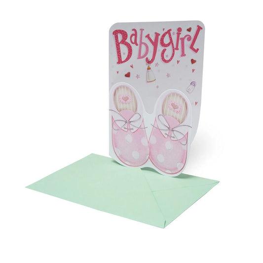 Legami Biglietto nascita Baby Girl 11,5 x 17 cm