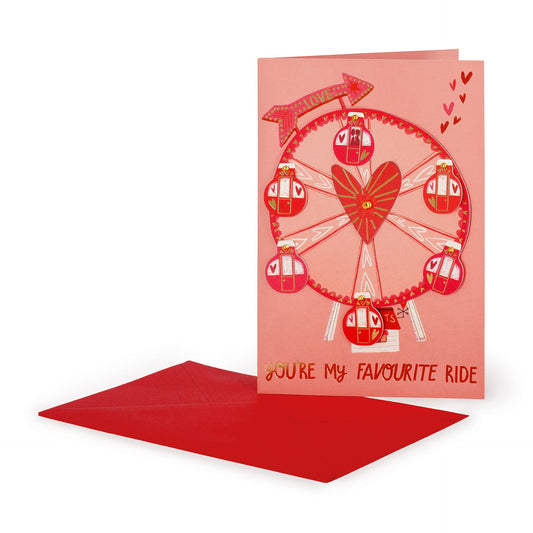 Legami Biglietto d'Auguri Love Wheel Large - foto ufficiale 1