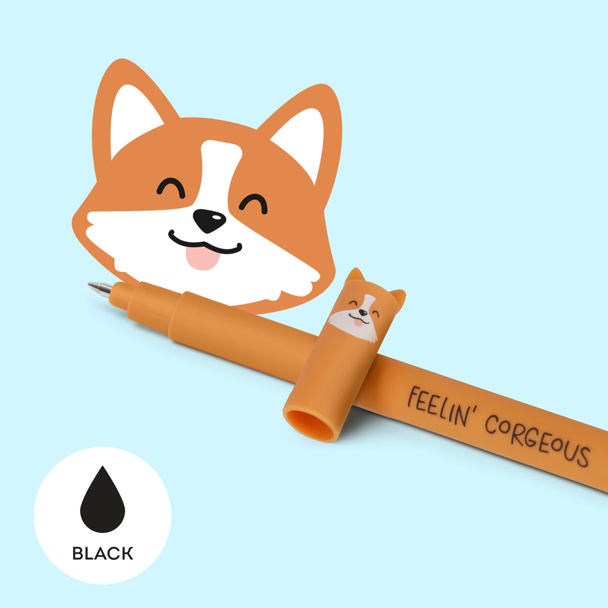 Legami Penna Gel Cancellabile Corgi Feelin' Corgeous - foto prodotto 2