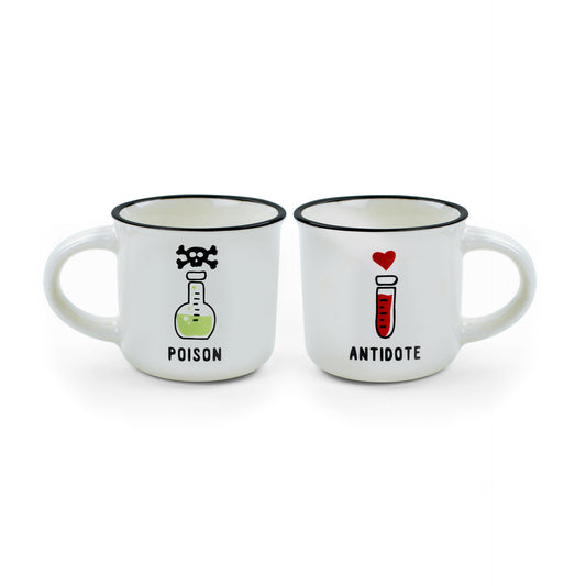 Legami Espresso for Two Set di 2 Tazzine Poison & Antidote - MM0007 - foto 1