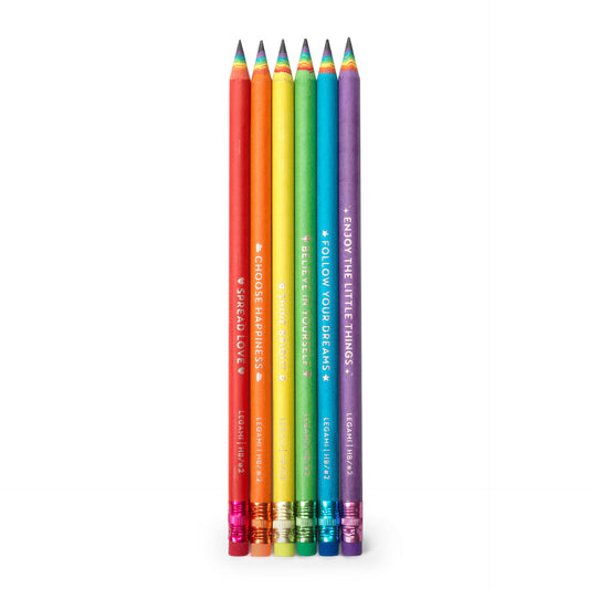 Legami Happiness for Every Day Set di 6 Matite HB - RPS0001 - foto 1