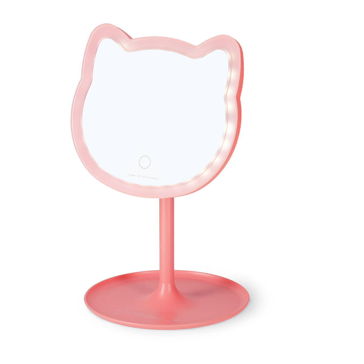 Legami You Look Purrfect specchio trucco Kitty con LED, foto 2