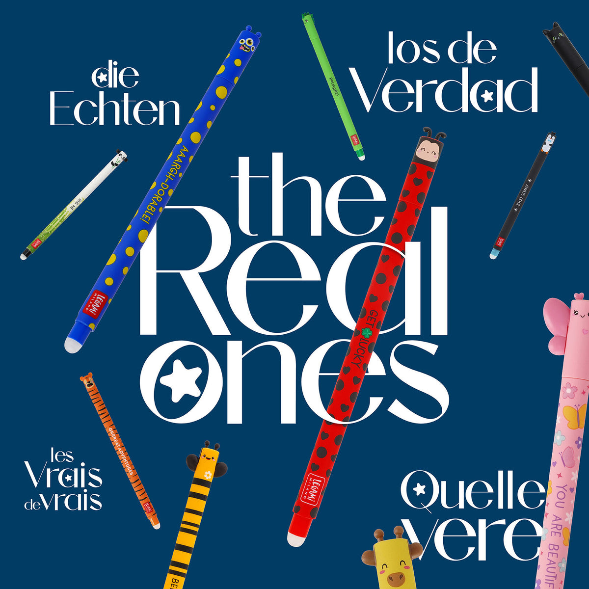 Legami Penna Gel Cancellabile Bee Different - foto ufficiale 4