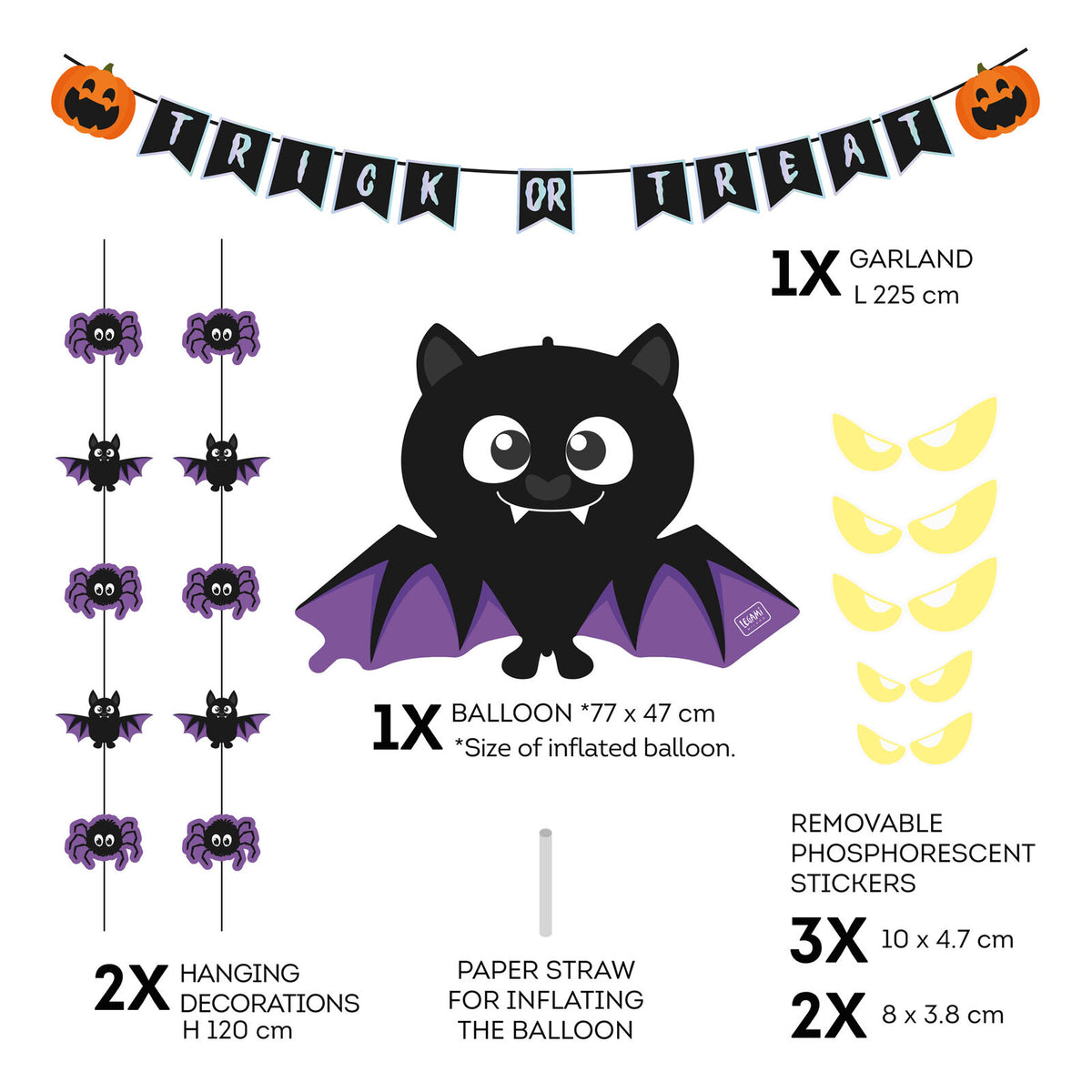 Legami Halloween Door Decoration Kit - foto ufficiale 3