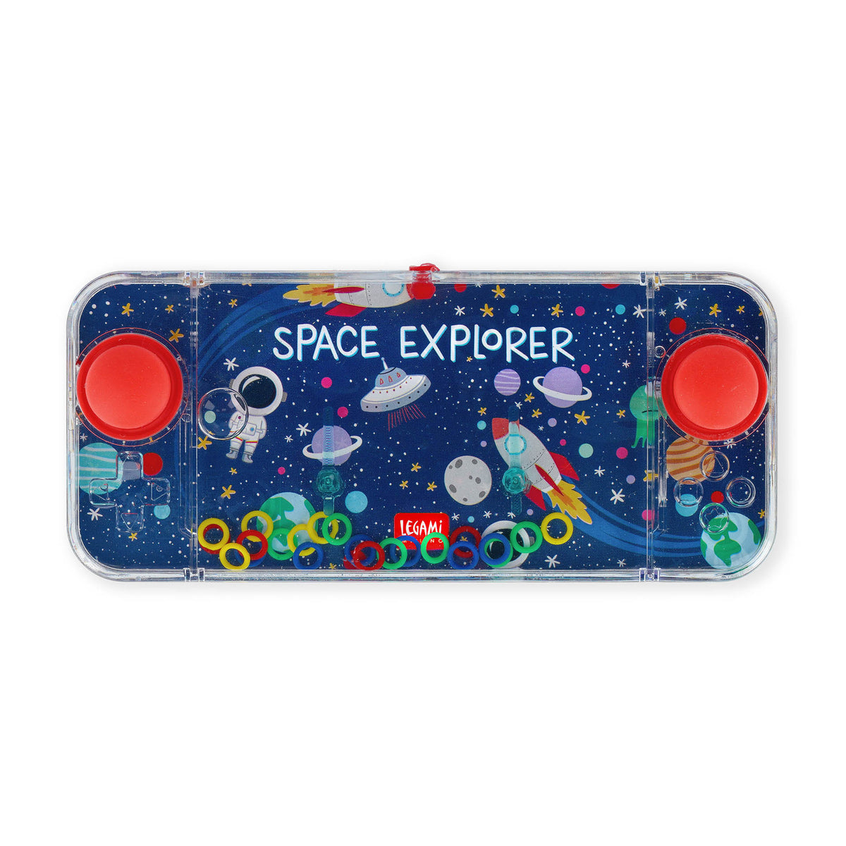 Legami Mini Water Game Space Gioco ad Acqua Tascabile, fotografia ufficiale Legami