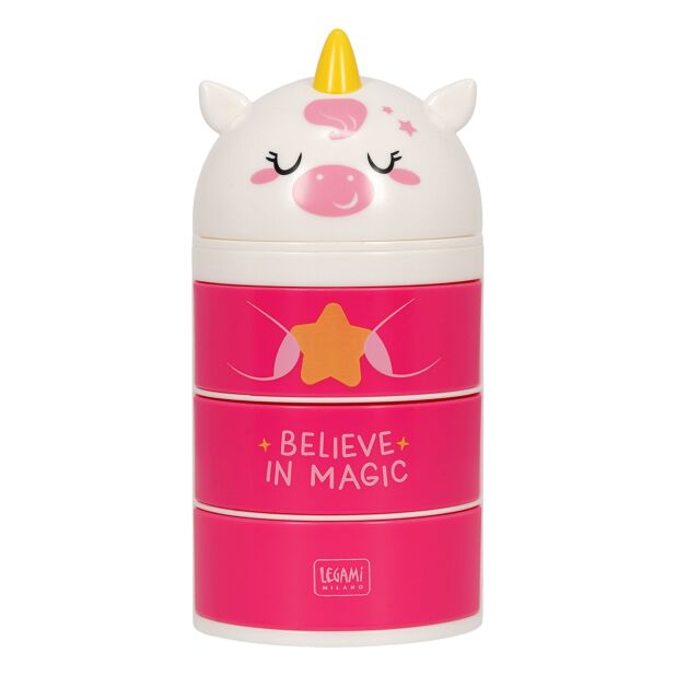 Organizer da scrivania Legami Unicorn Aww-Rganiser, vista frontale
