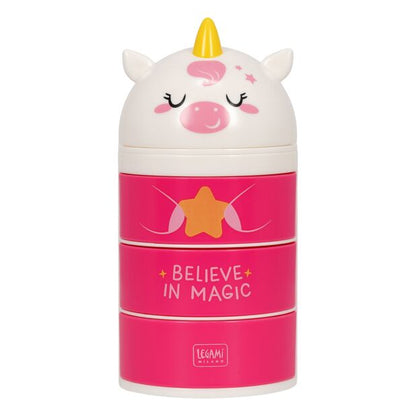 Organizer da scrivania Legami Unicorn Aww-Rganiser, vista frontale