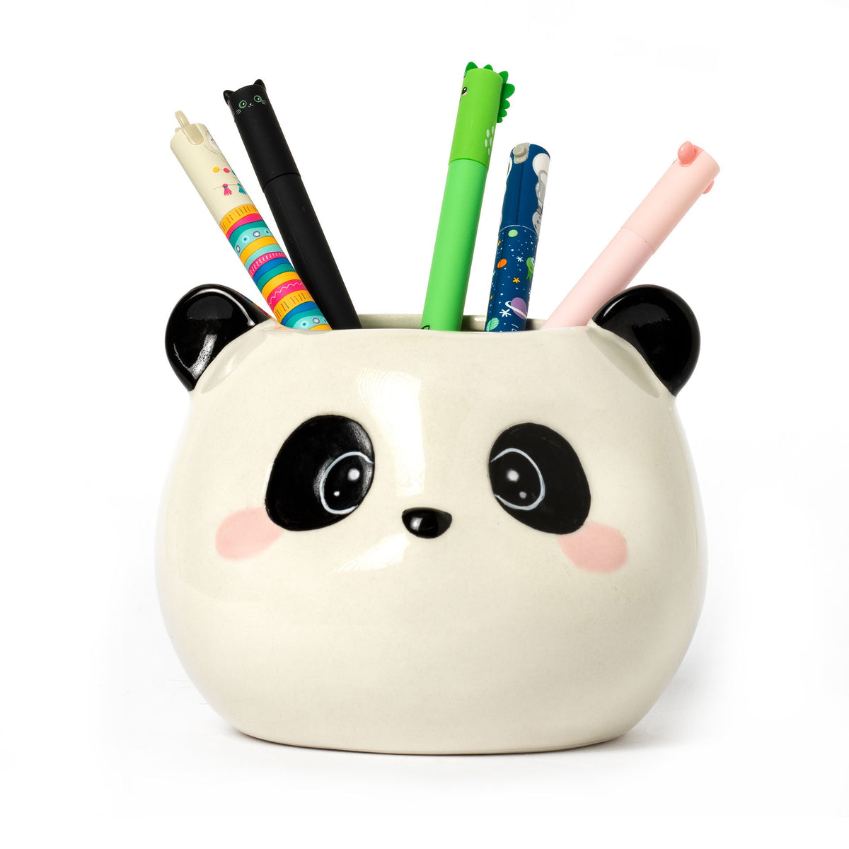 Legami Desk Friends Panda Portapenne da Scrivania in Ceramica, fotografia ufficiale Legami