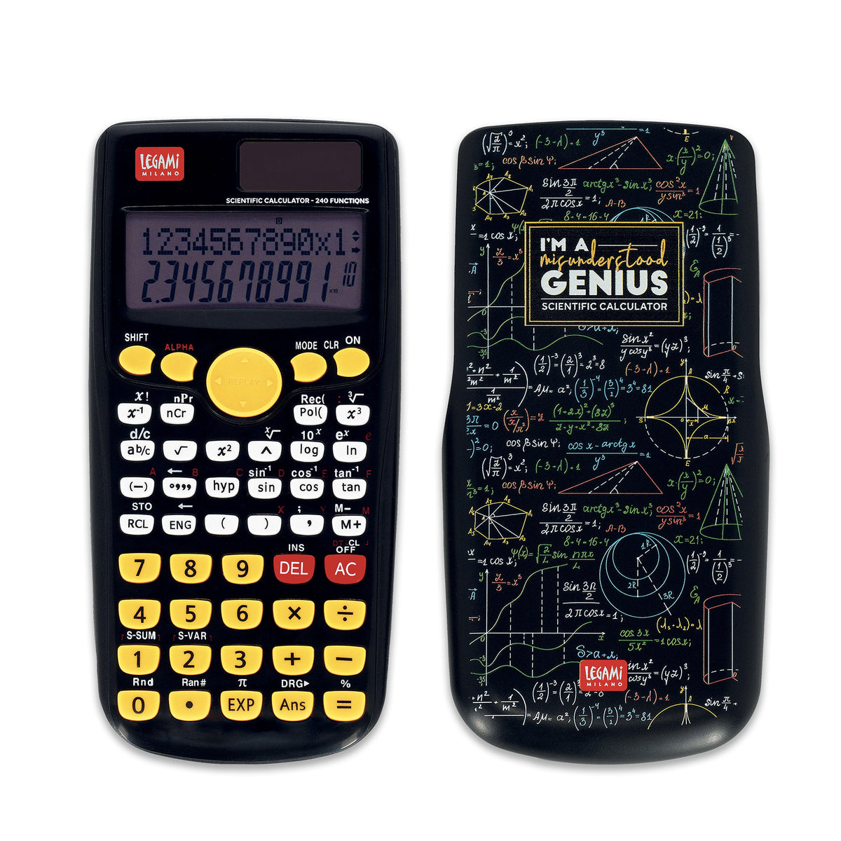Calcolatrice scientifica Legami Genius Count on Me, foto 1