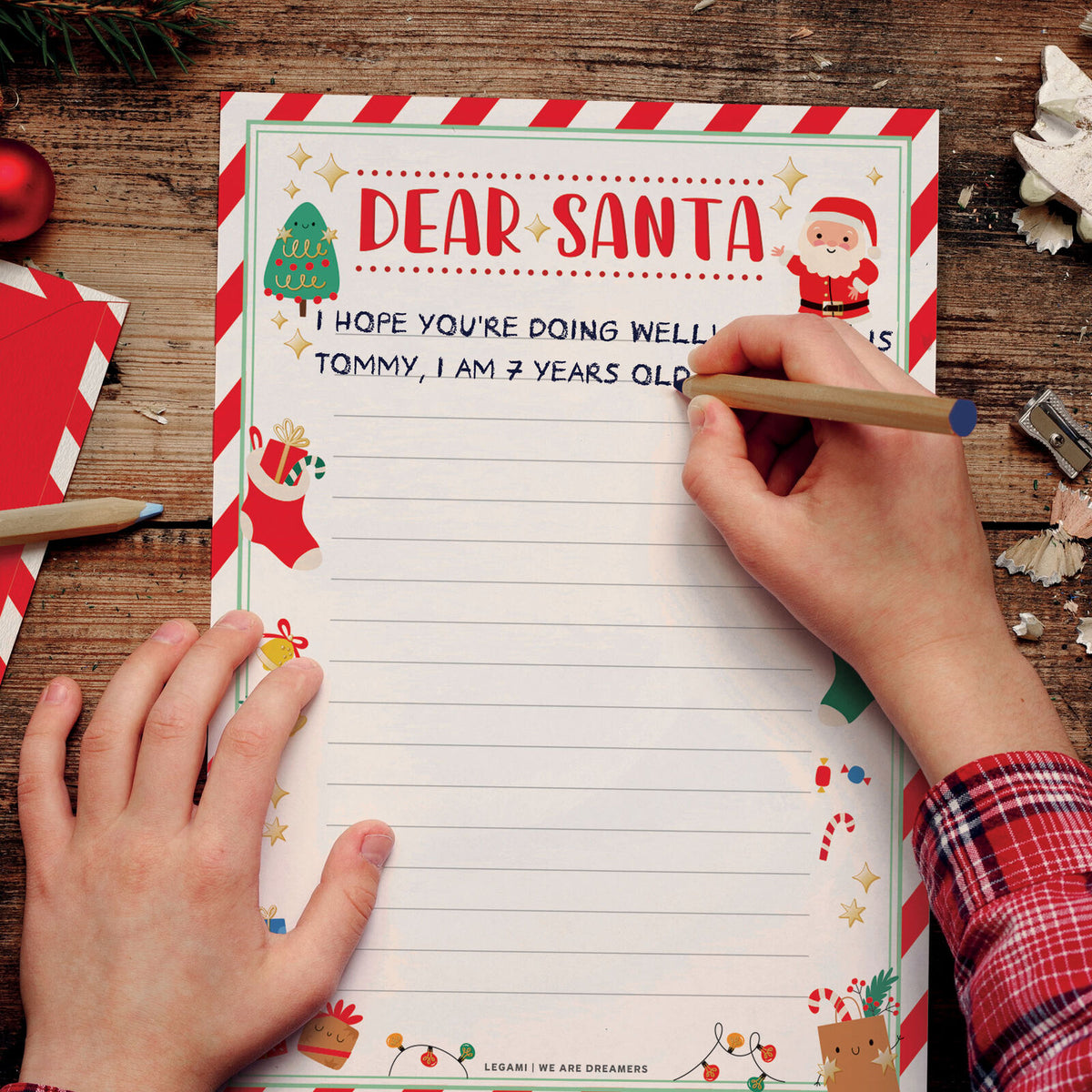 Legami Santa Claus Letter Kit - foto ufficiale 3