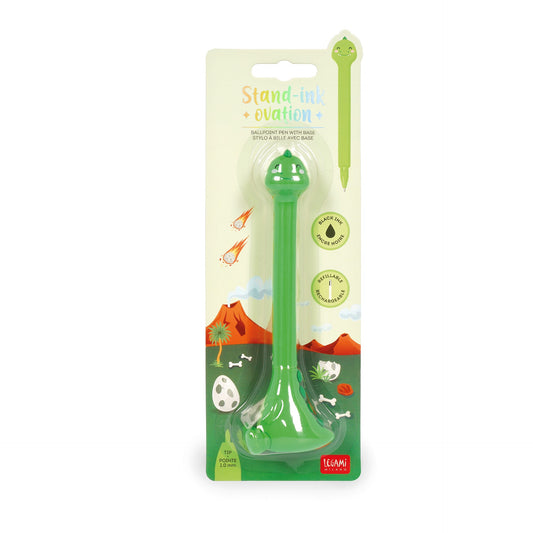 Legami Stand-Ink Ovation Penna a Sfera con Base - Dino