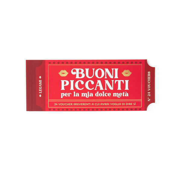 Legami blocchetto da 24 Voucher Piccanti