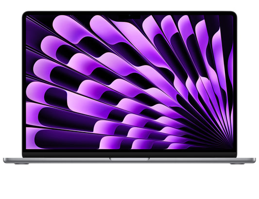 MacBook Air 15″ M3 (2024) Grigio siderale, immagine illustrativa Apple