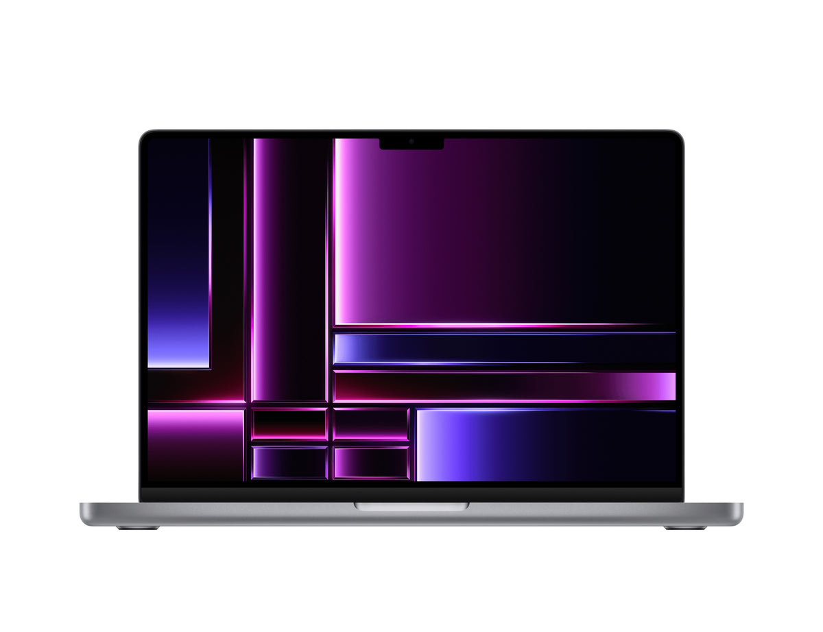 MacBook Pro 14″ M2 Pro (2023) Grigio siderale, immagine illustrativa Apple