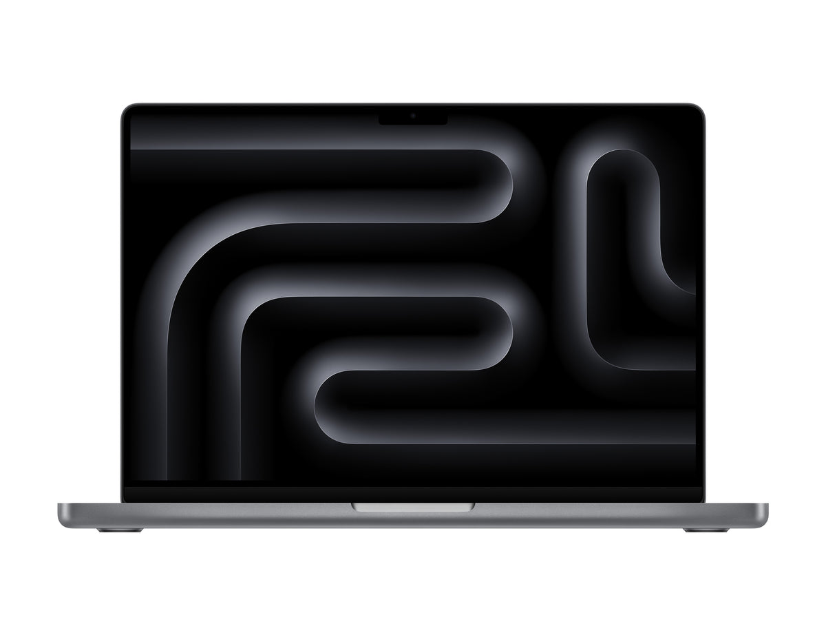 MacBook Pro 14″ M3 (2023) Grigio siderale, immagine illustrativa Apple
