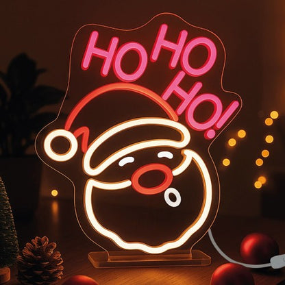 Legami Insegna LED Effetto Neon Santa Claus