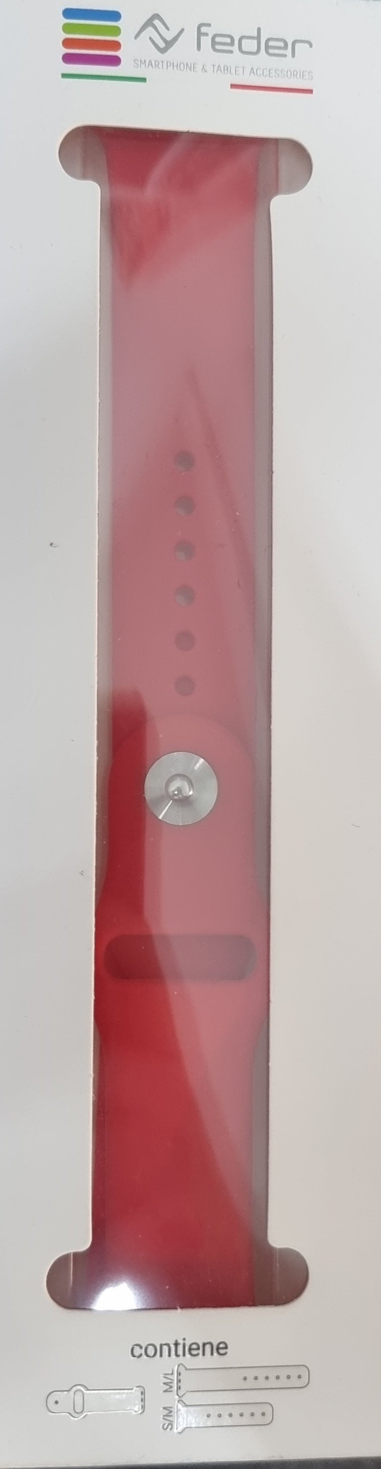 cinturino feder Apple Watch  rosso