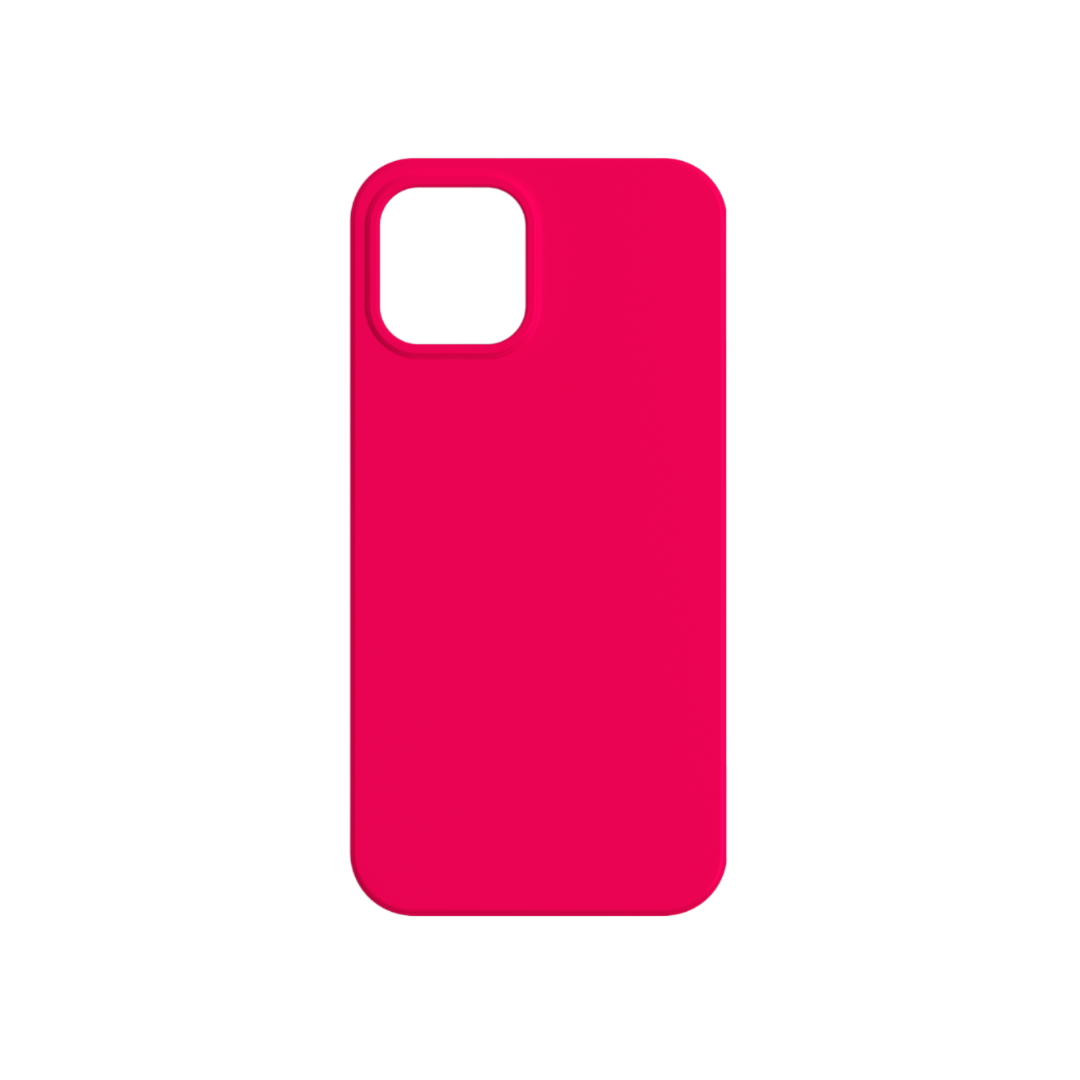 cover silicone liquid per iPhone fucsia