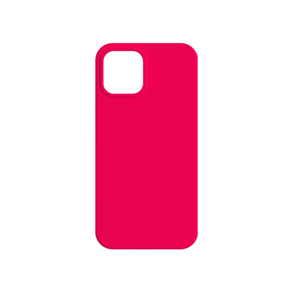 cover silicone liquid per iPhone fucsia