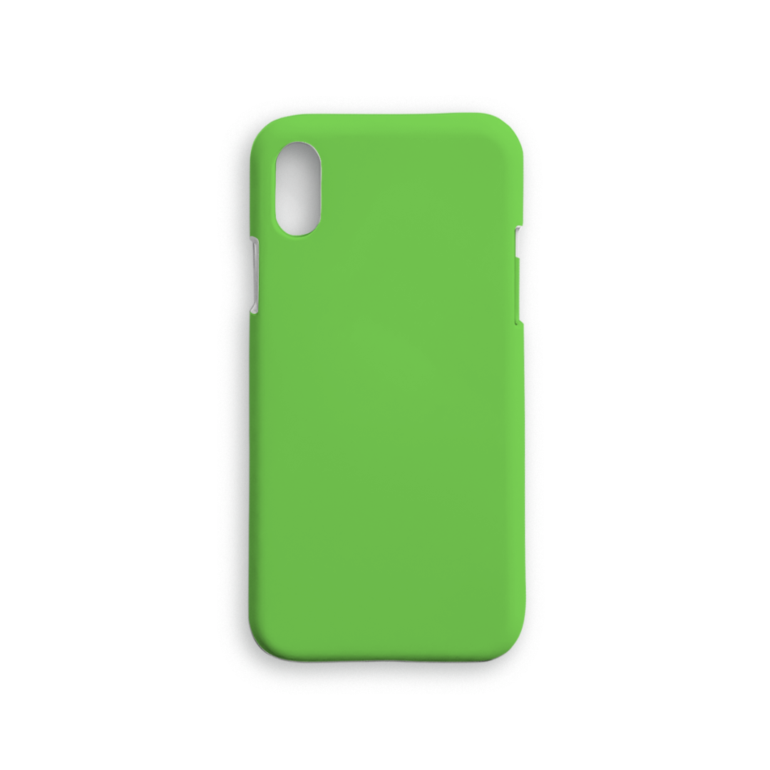 cover silicone liquid per iPhone verde